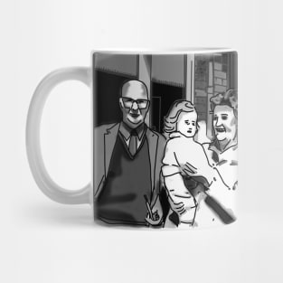 Artist and her Grandparents Vintage 1972 Mug